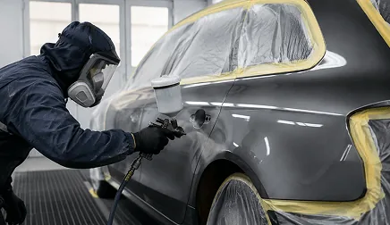 Atelier carrosserie et peinture du Garage Lapeyrie